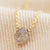 Labradorite Teardrop Necklace Luna & Soul
