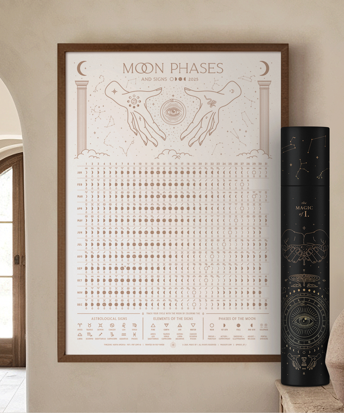 Moon Phase Calendar Luna &amp; Soul Australia 1