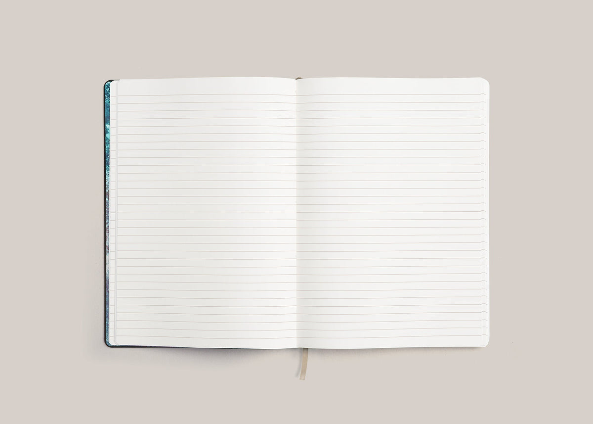 A6 Vegan leather pocket journal | Coral Rose