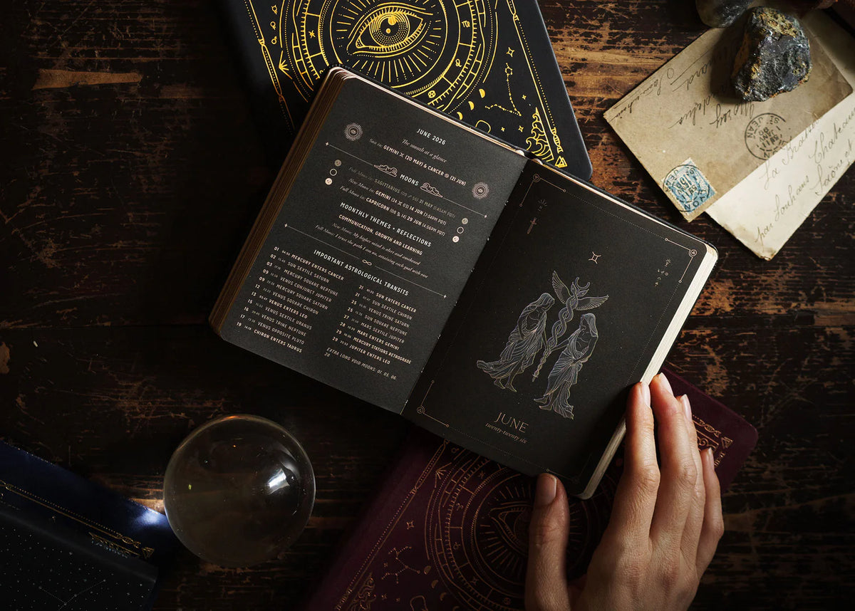 2026 Astrological Pocket Planner | Black
