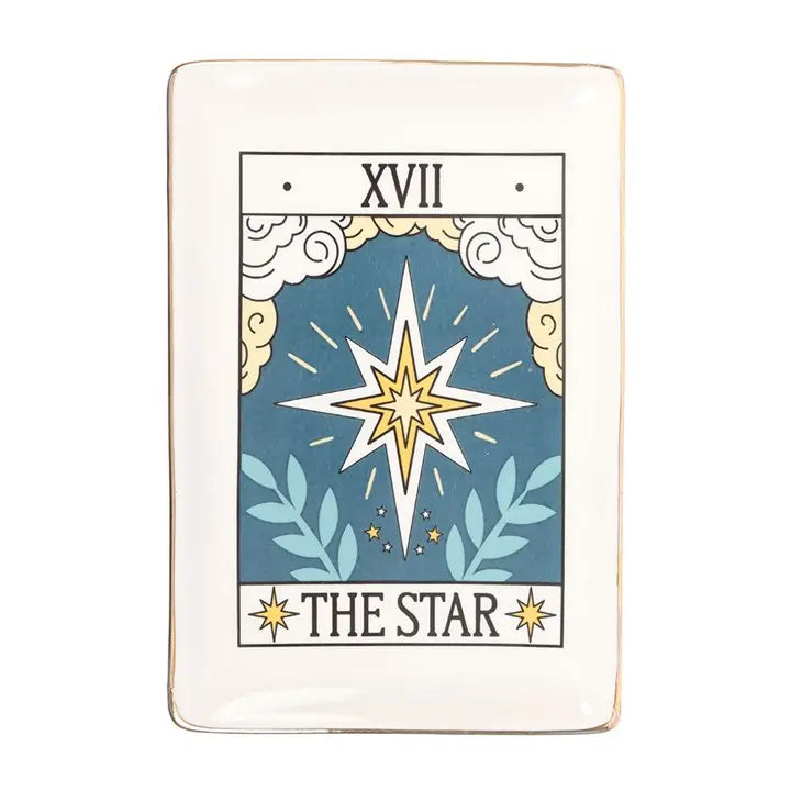 Tarot Card Ceramic Trinket Dish Luna &amp; Soul Australia