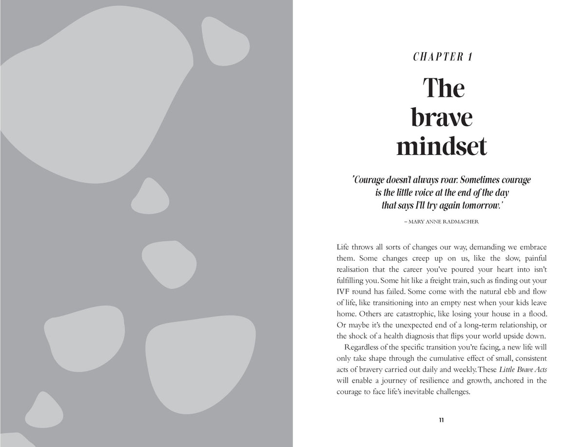 Chapter 1  of "The Power of Little Steps" by Sheila Vijeyarasa