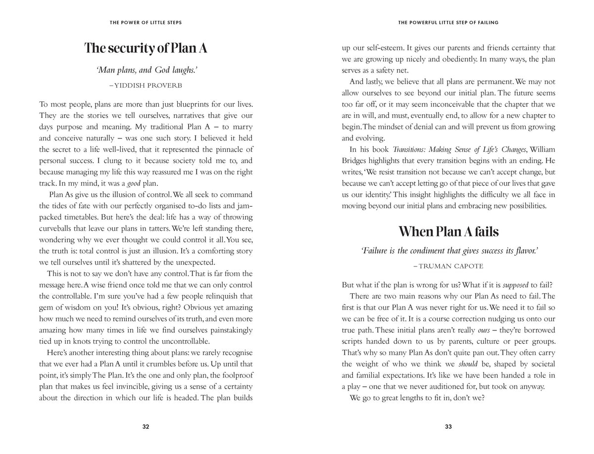 "The Power of Little Steps" by Sheila Vijeyarasa