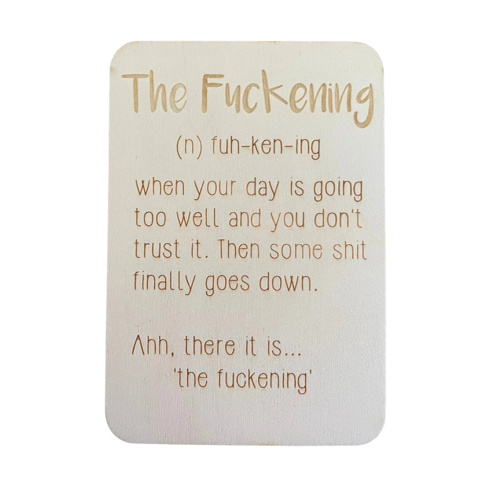 TheFuckening greetinhg card Luna & Soul 