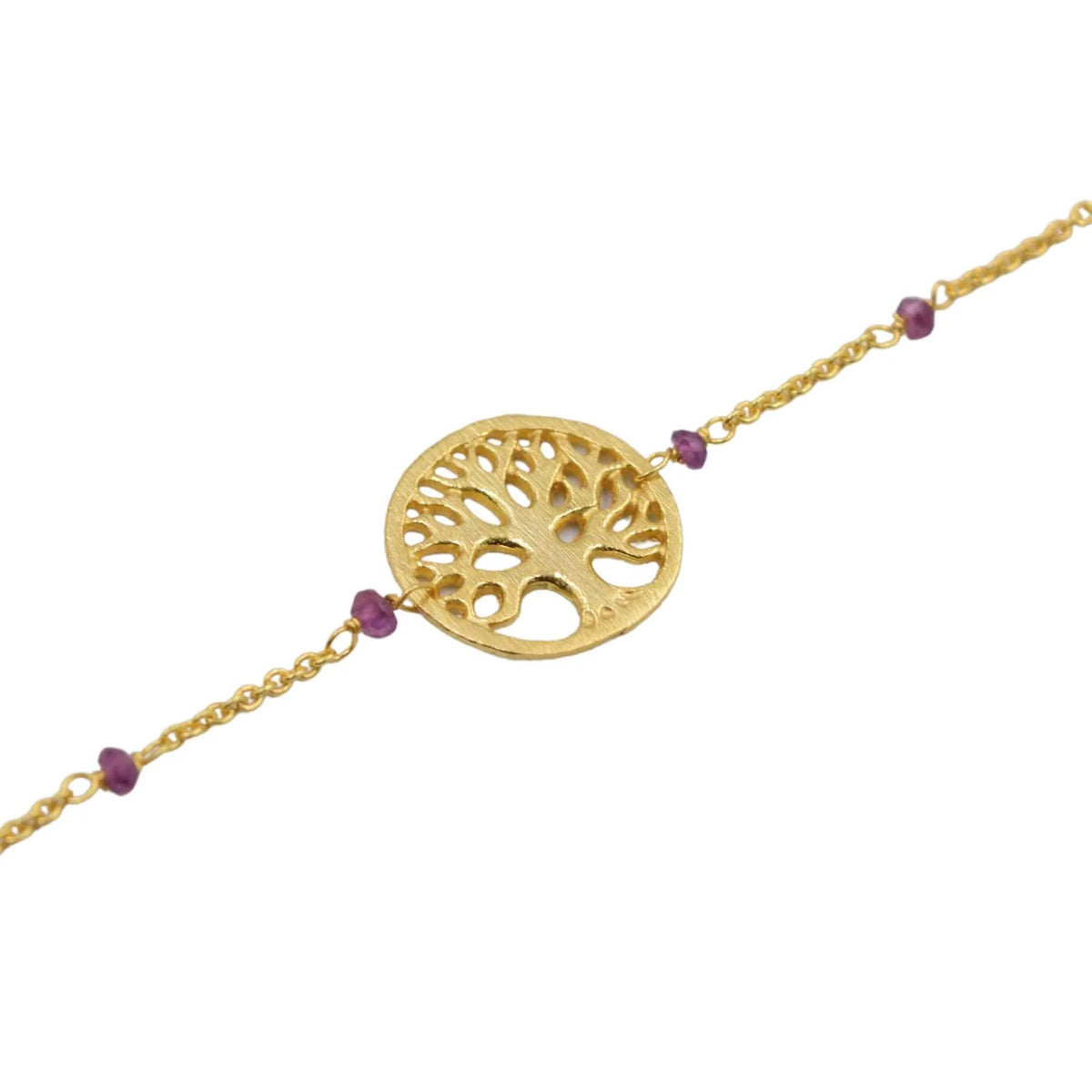 Tree of Life Bracelet Garnet  _ Luna &amp; Soul Australia