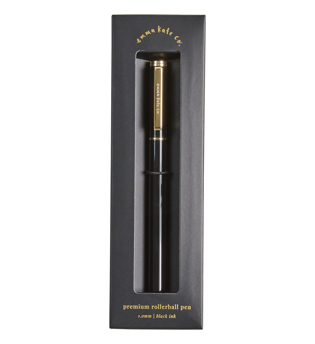 Metal Rollerball Pen | Nero  by Emma Kate &amp; Co| Luna &amp; Soul 
