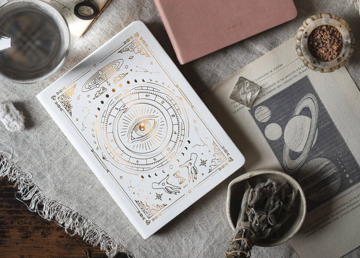 2026 Astrological Planner | White