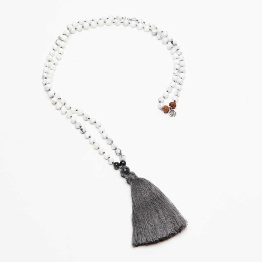 Labradorite Howlite Mediation Necklace Luna &amp; Soul Australia