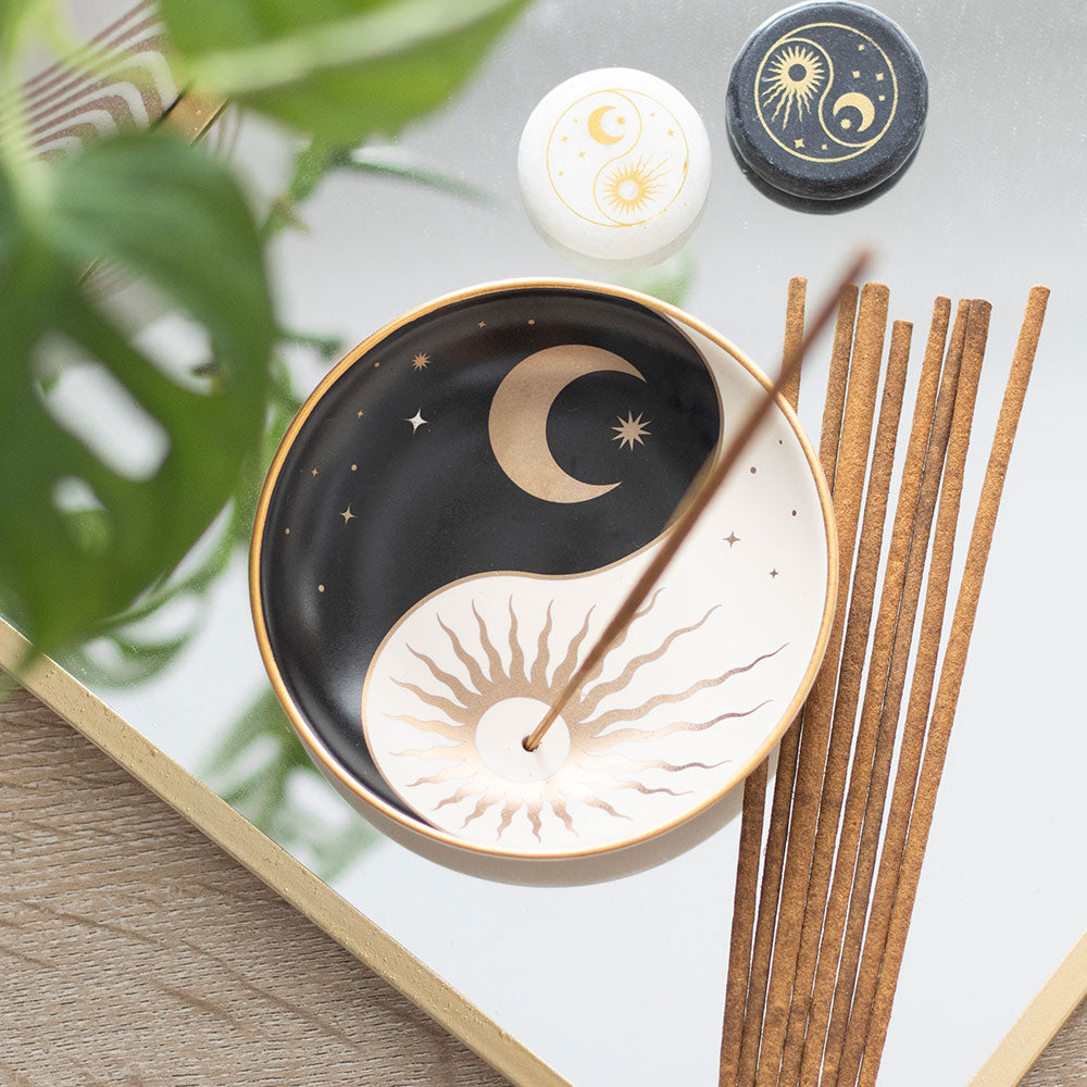 Yin and Yang Incense Burner
