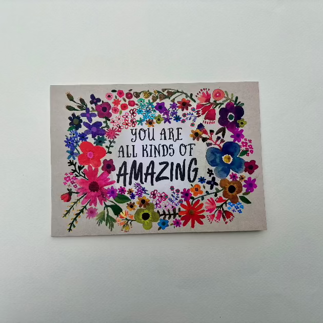 You are all kinds of amazing greeting card