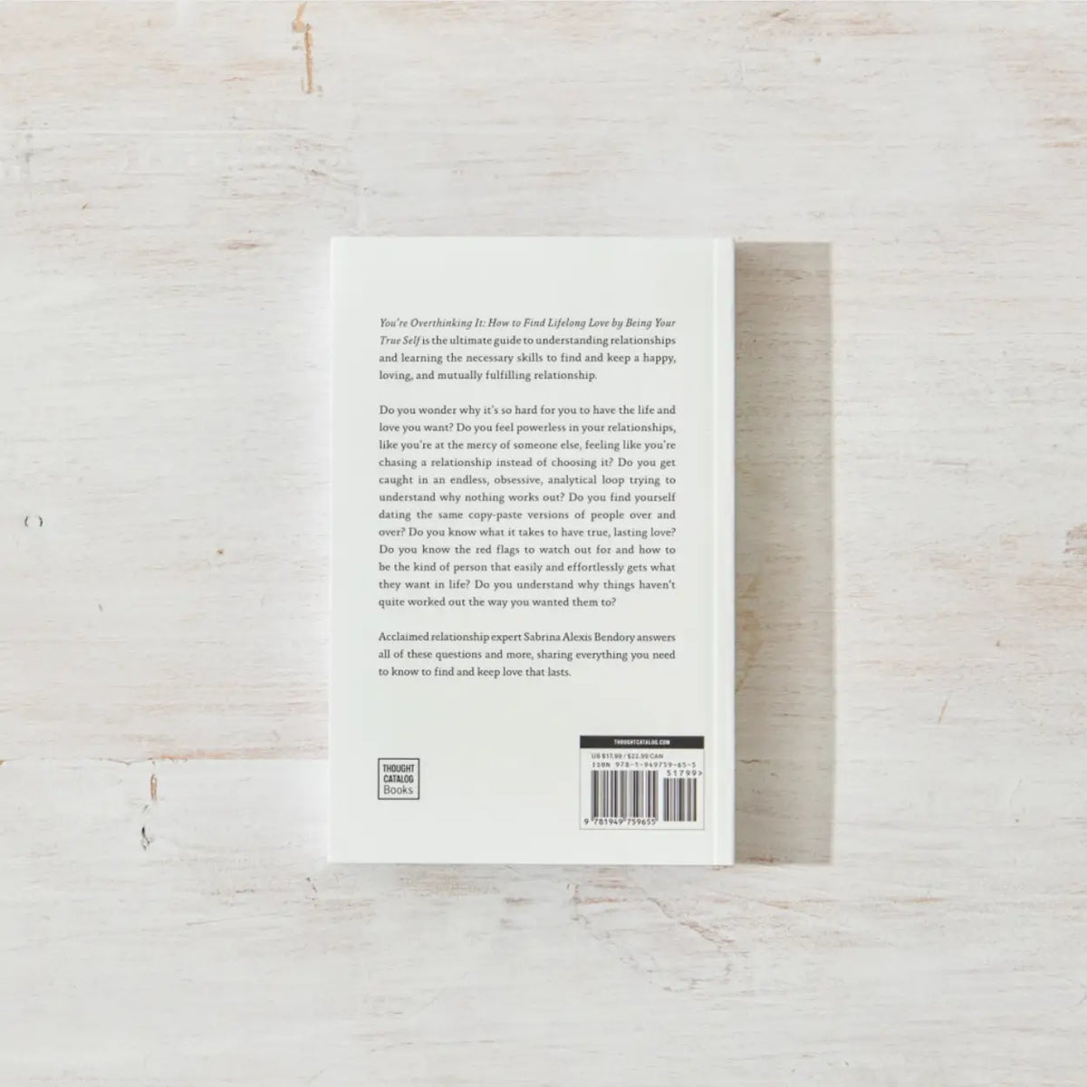 You&#39;re Overthinking It Book _Australia Luna &amp; Soul