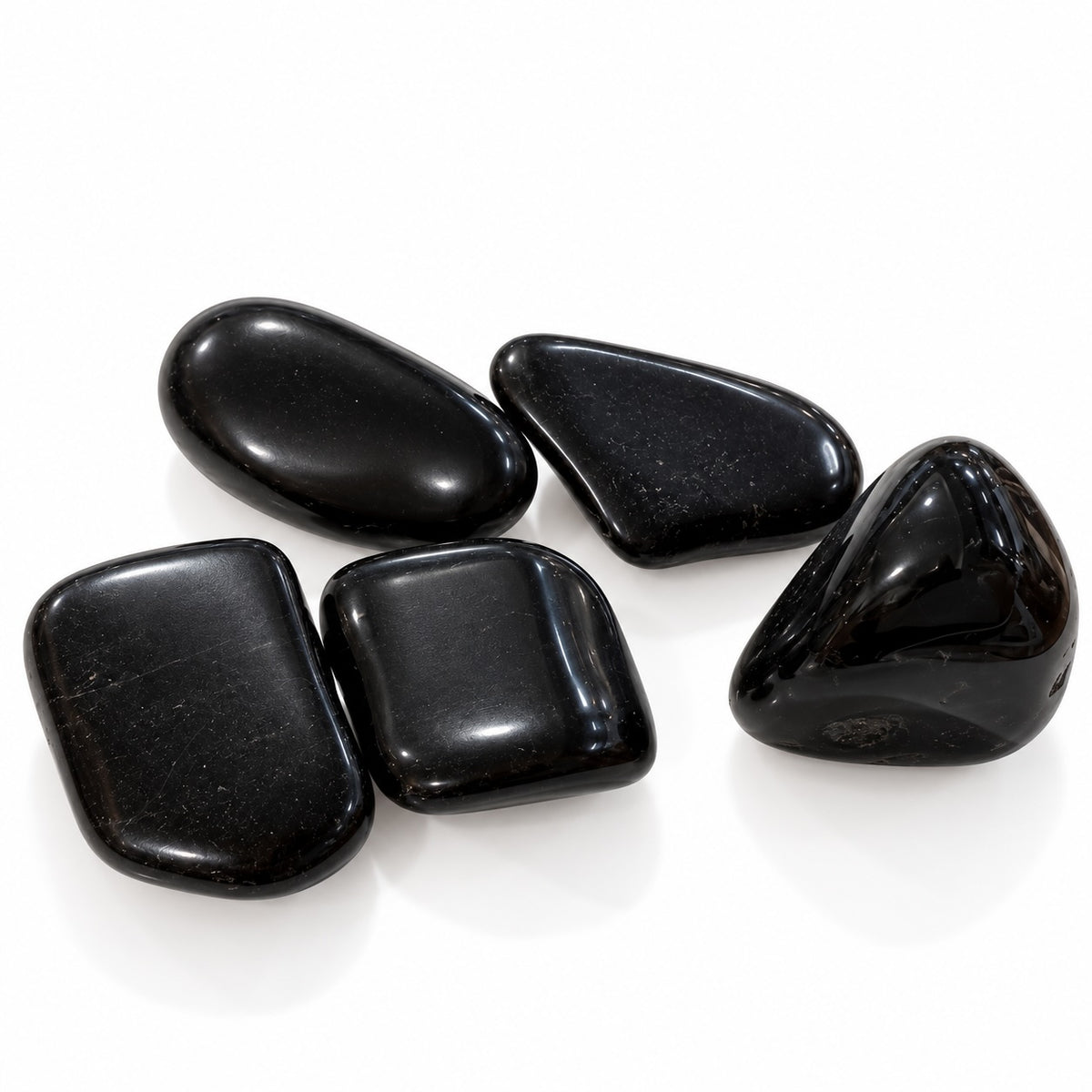 Black Obsidian tumble stone.