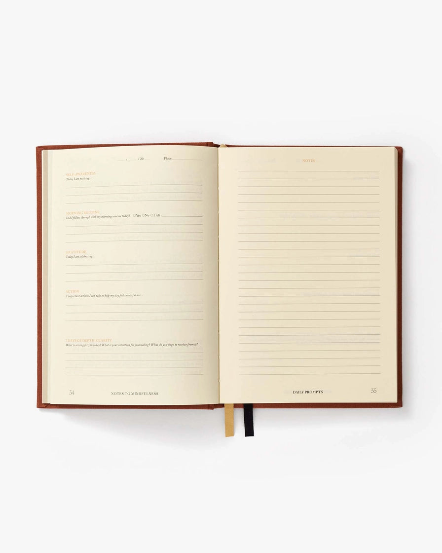 Notes to Mindfulness Journal by Intelligent Change Luna &amp; Soul Australia 