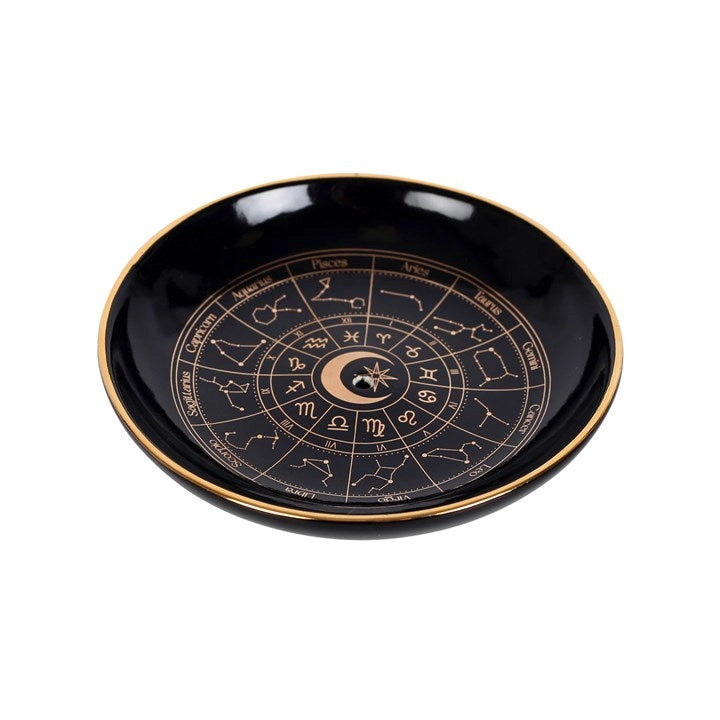 Astrology Wheel Incent Holder | Black