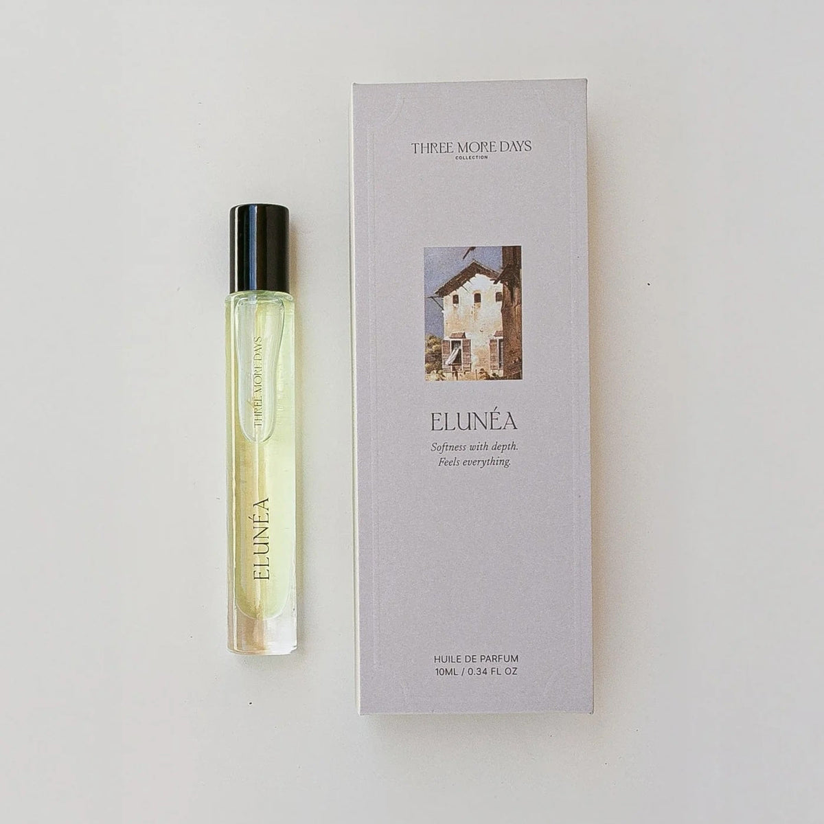 ELUNÉA | THE GENTLE HEART • 10ML PERFUME OIL. Oil-based, alcohol-free fragrance with a high-concentration formula