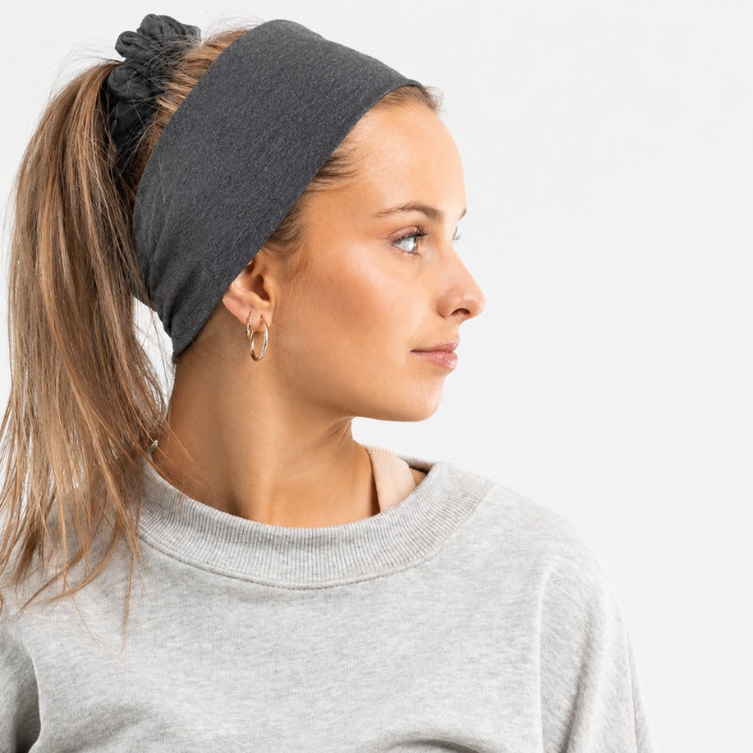 Headband in dark grey from Luna &amp; Soul