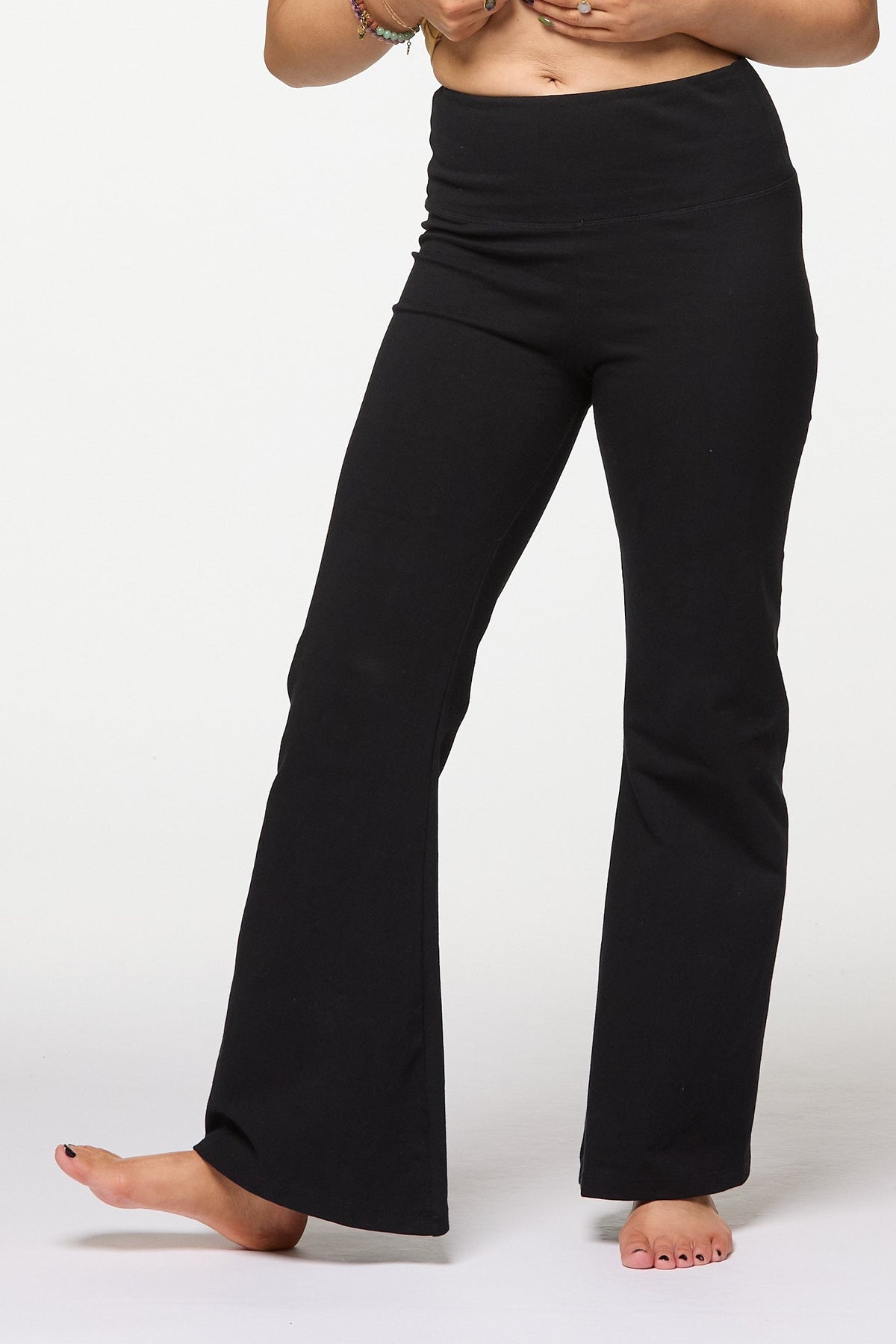  Black Flared Leggings Long Leg Luna &amp; Soul Australia 2