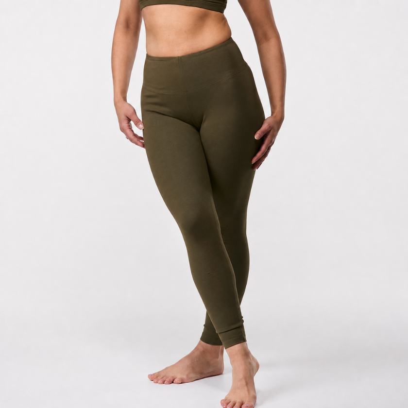 Power Leggings Long Leg | Khaki | Original Sizing