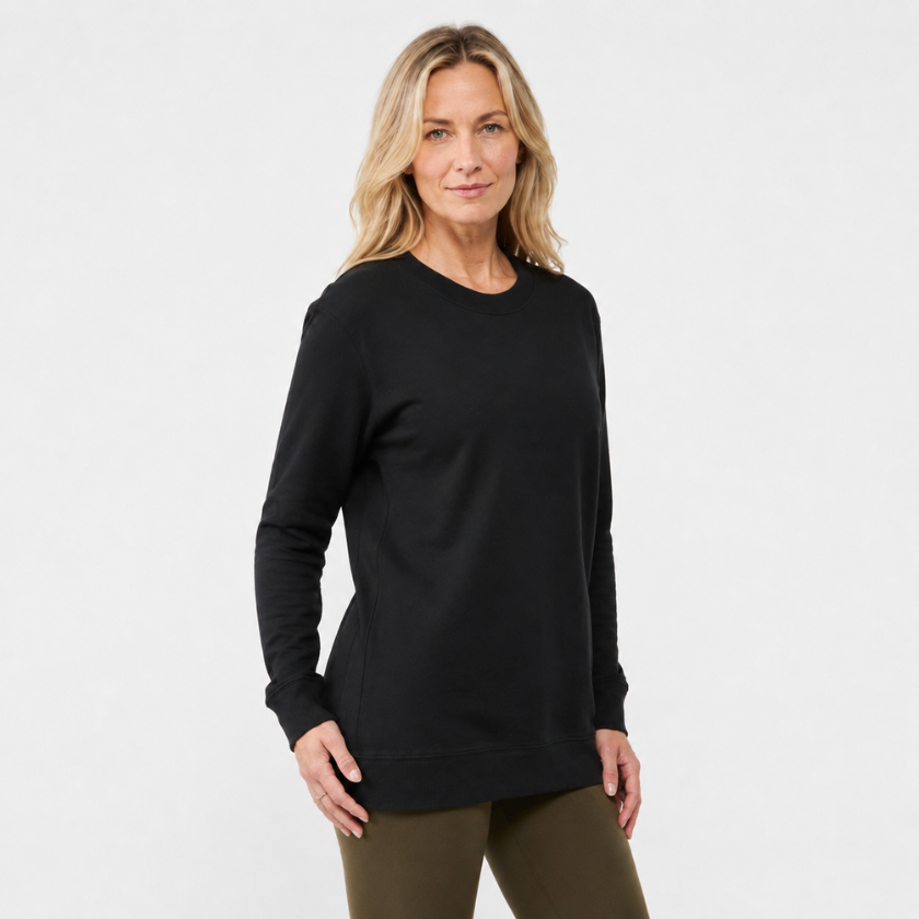 luna-and-soul-organic-cotton-shavasana-jumper-black-side