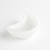 Moon shaped selenite bowl for crystal cleansing and energy renewal