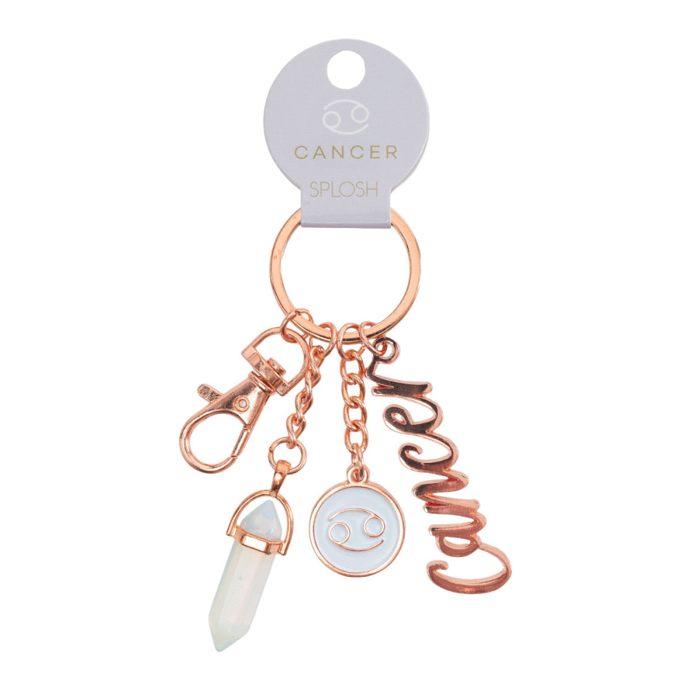 Cancer Keyring _Zodiac Keychain _ Luna &amp; Soul
