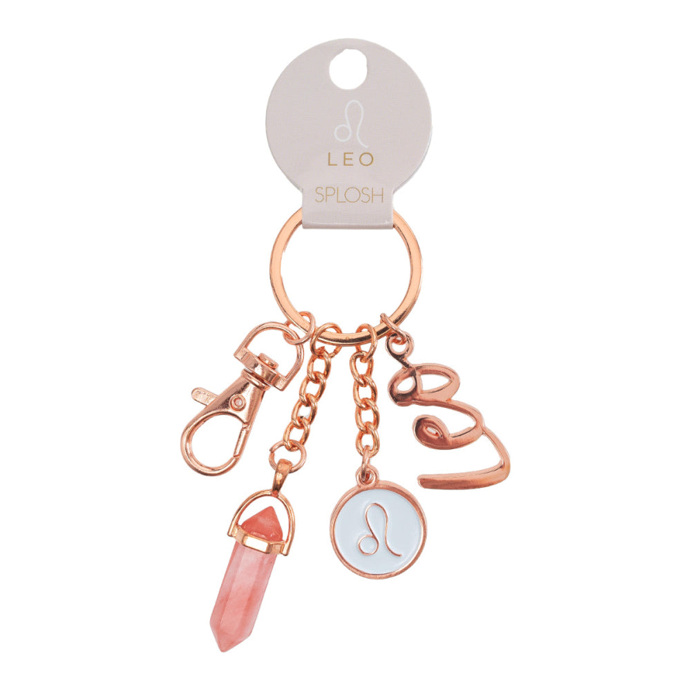 Leo Keyring _Zodiac Keychain _ Luna & Soul