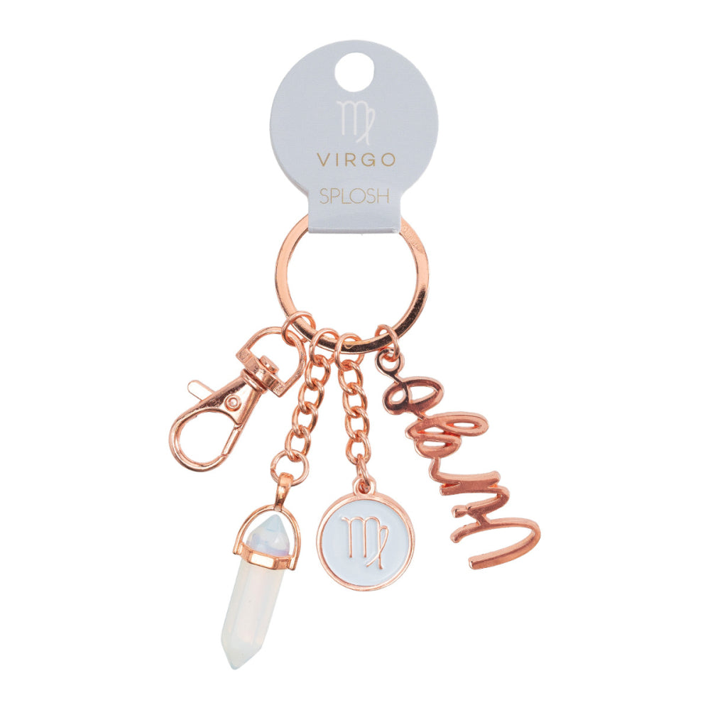 Virgo Keyring_Zodiac Keychain _ Luna & Soul