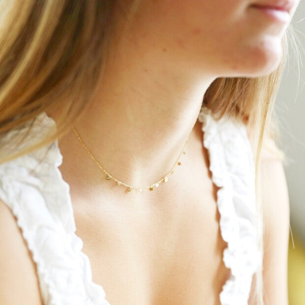 Gold_Plated_Necklace_with_TinyStarCharms