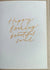 Eco-friendly birthday card with recycled envelope