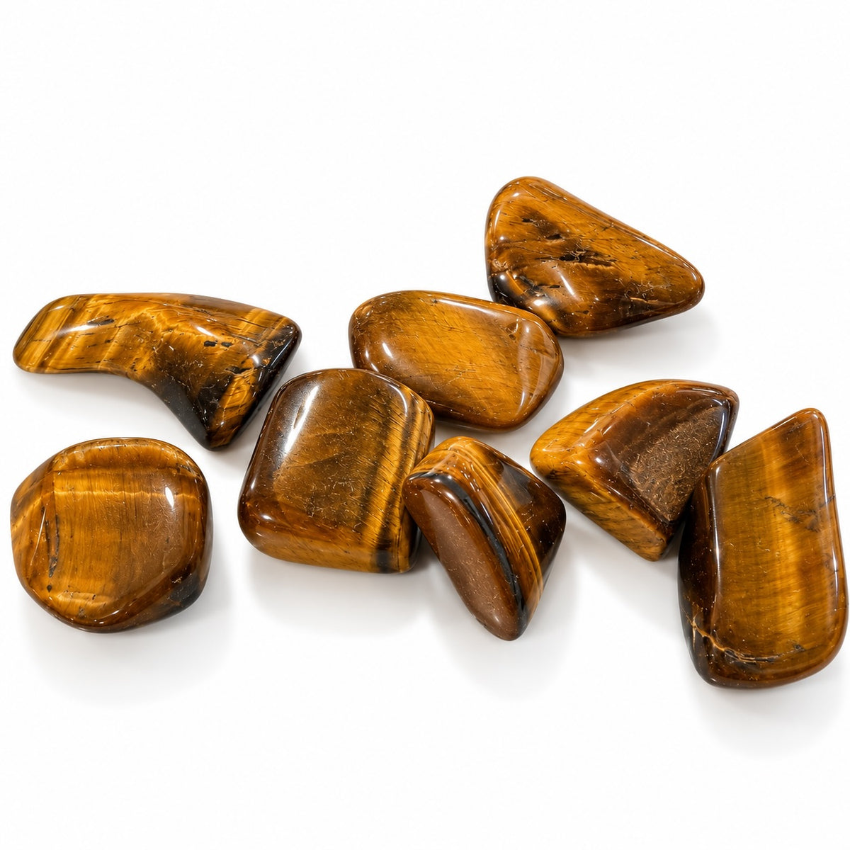 Tiger Eye tumble stone.