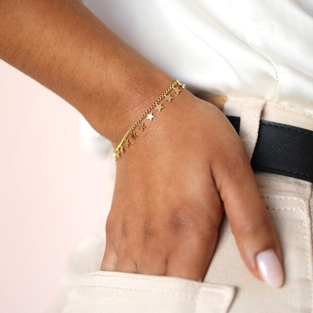 Star Bracelet  Gold