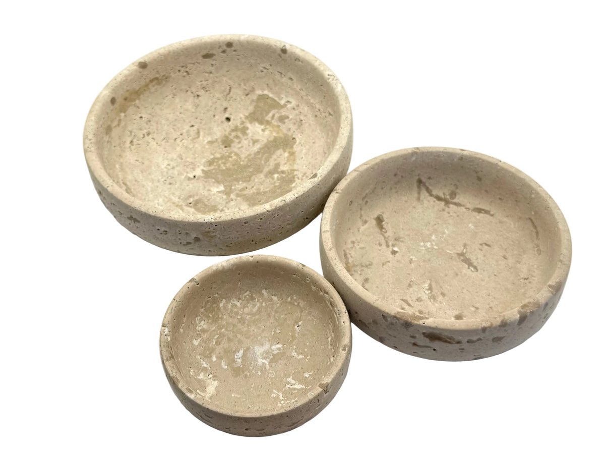Travertine Smudge Bowl Ritual