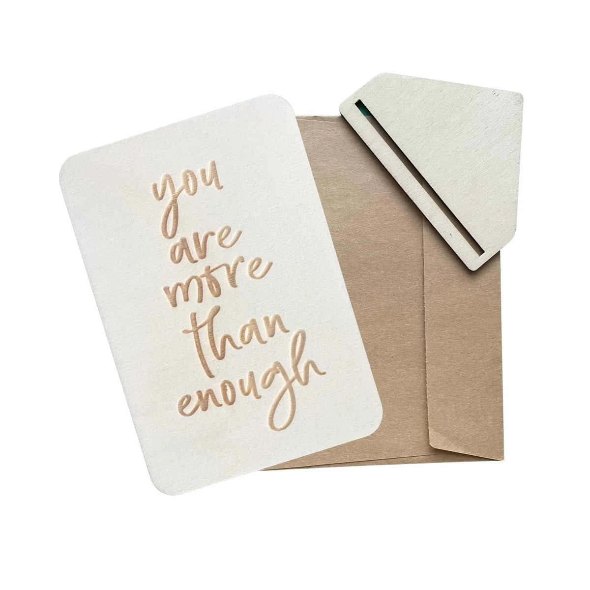 You Are More Than Enough Greeting Card Melbourne