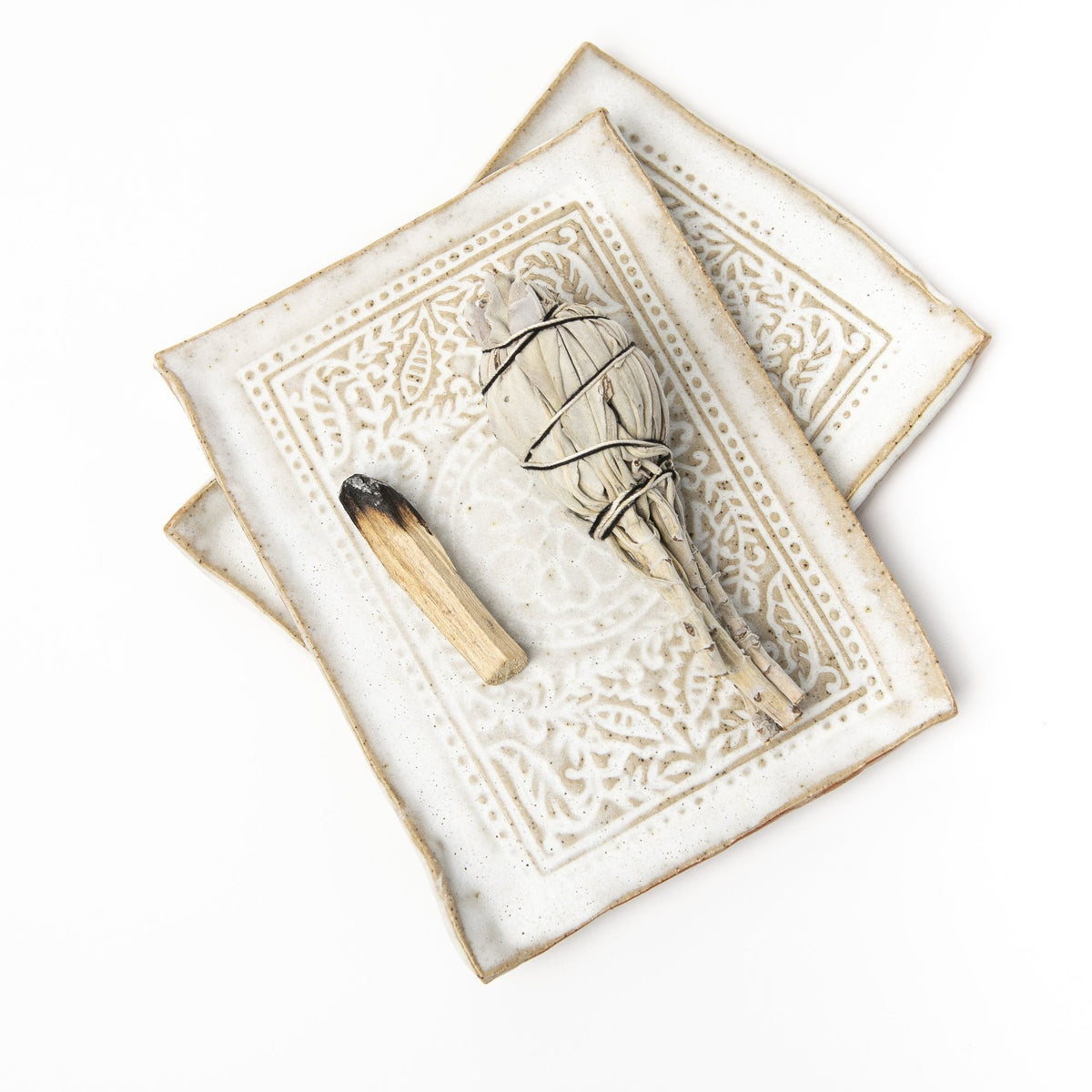 Ceramic Smudge Tray - Luna &amp; Soul