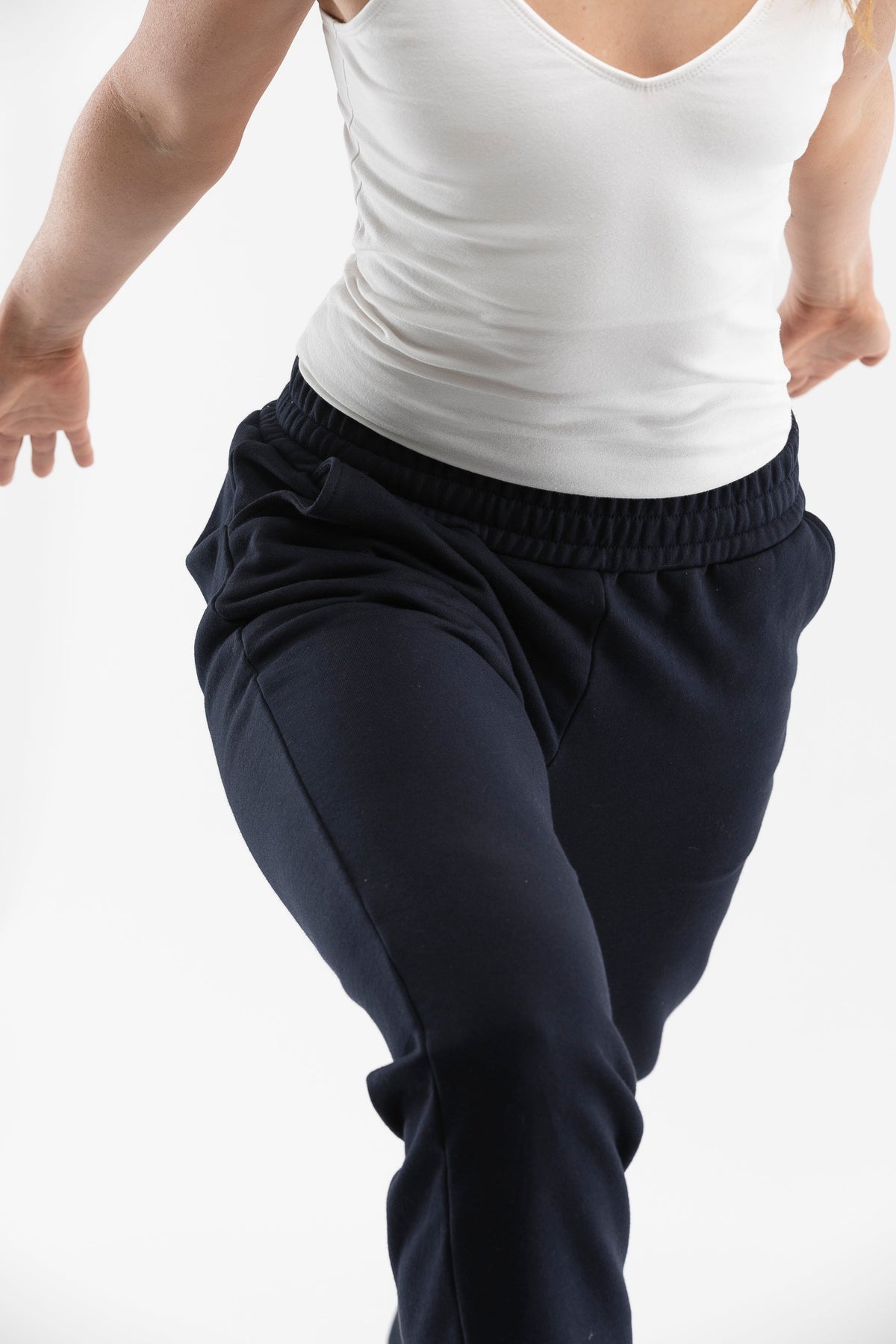 Women&#39;s Cotton Track and Sweat Pants Indigo Blue Australia