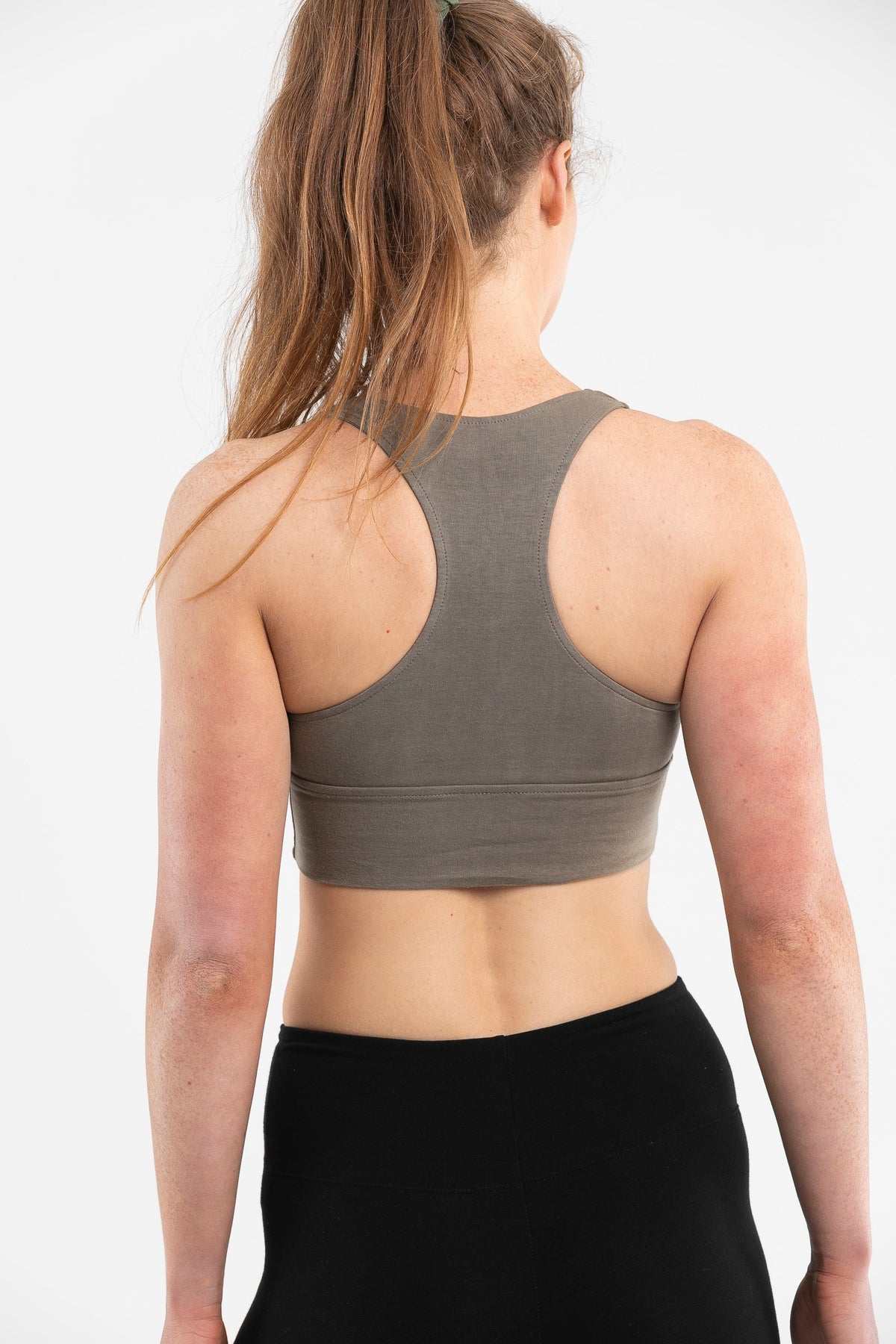 Brown Sustainable Yoga  Bra Luna and Soul
