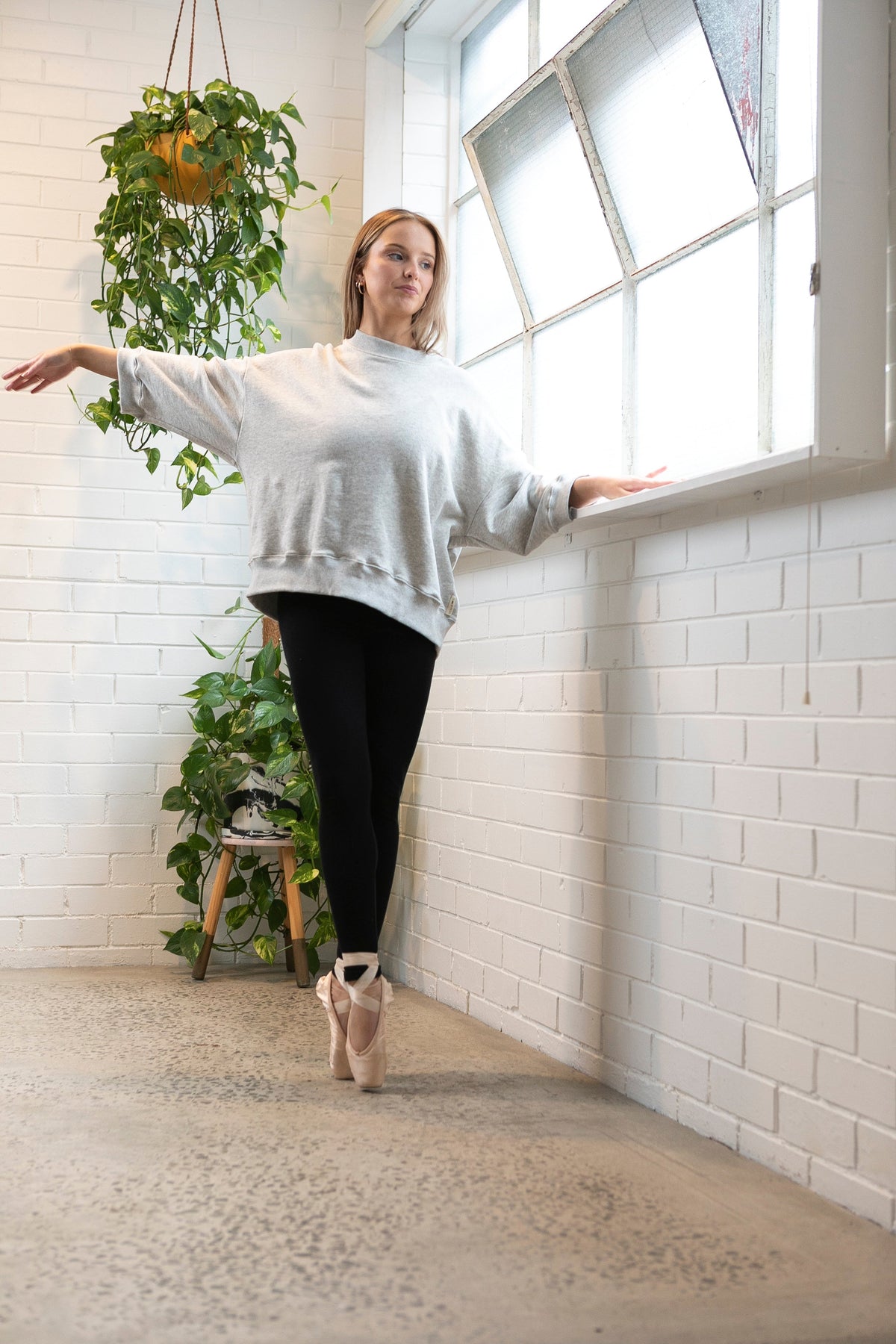 Women’s Organic Cotton Jumpers and Sweaters in Grey Luna &amp; Soul Australia
