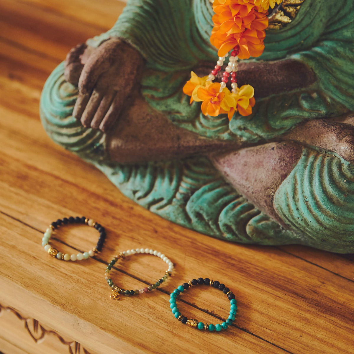 I am Intuitive Mala Bead Bracelet | Sustainable Yoga Wear Australia Luna &amp; Soul 