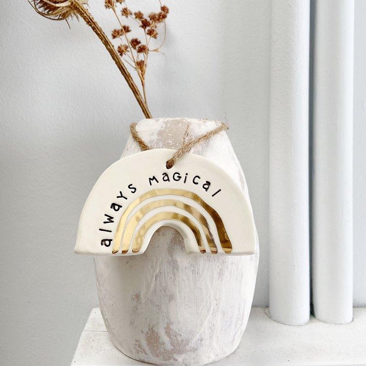 Always Magical Ceramic Tag - Luna &amp; Soul