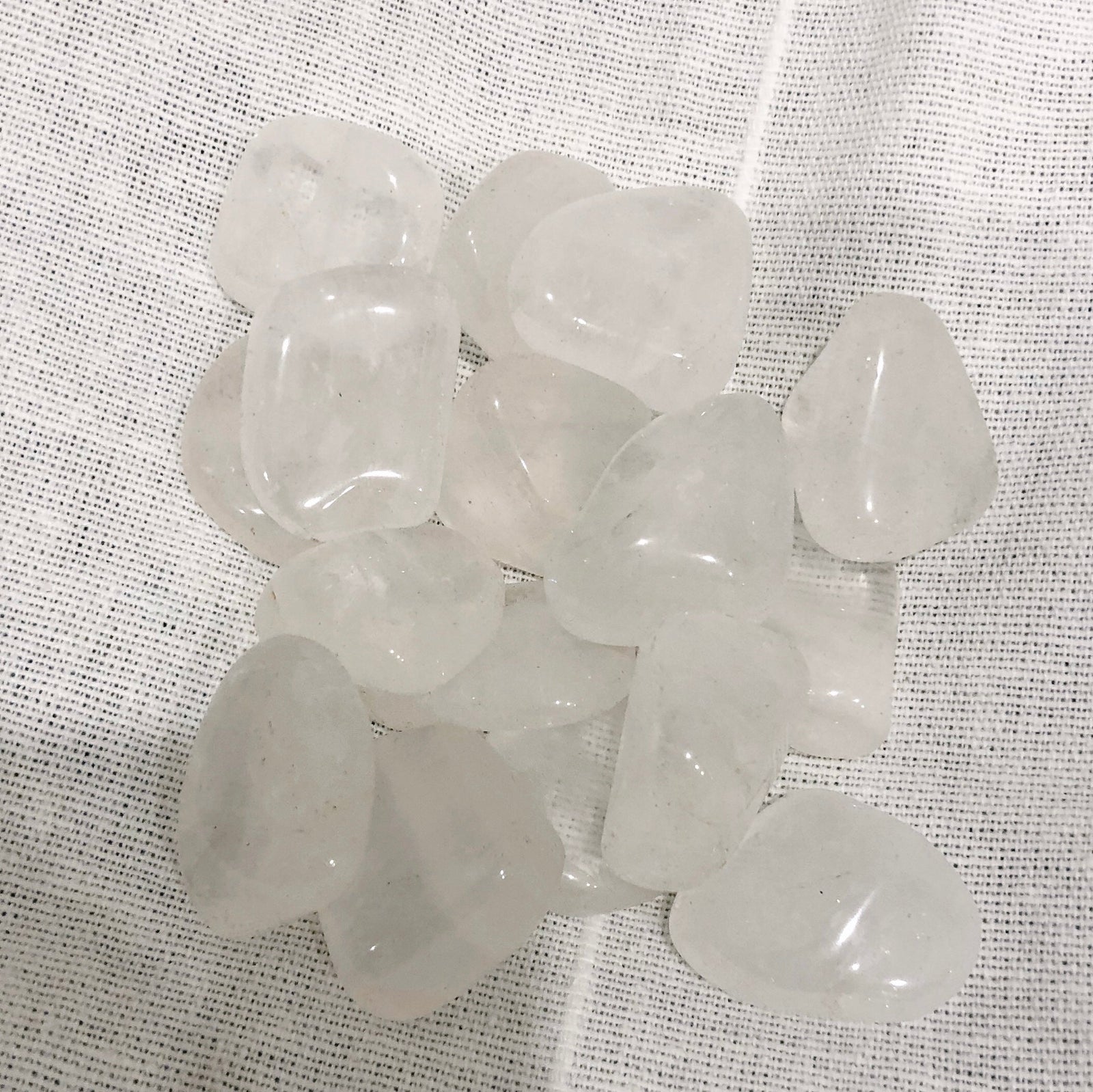 Clear Quartz Tumble Stone