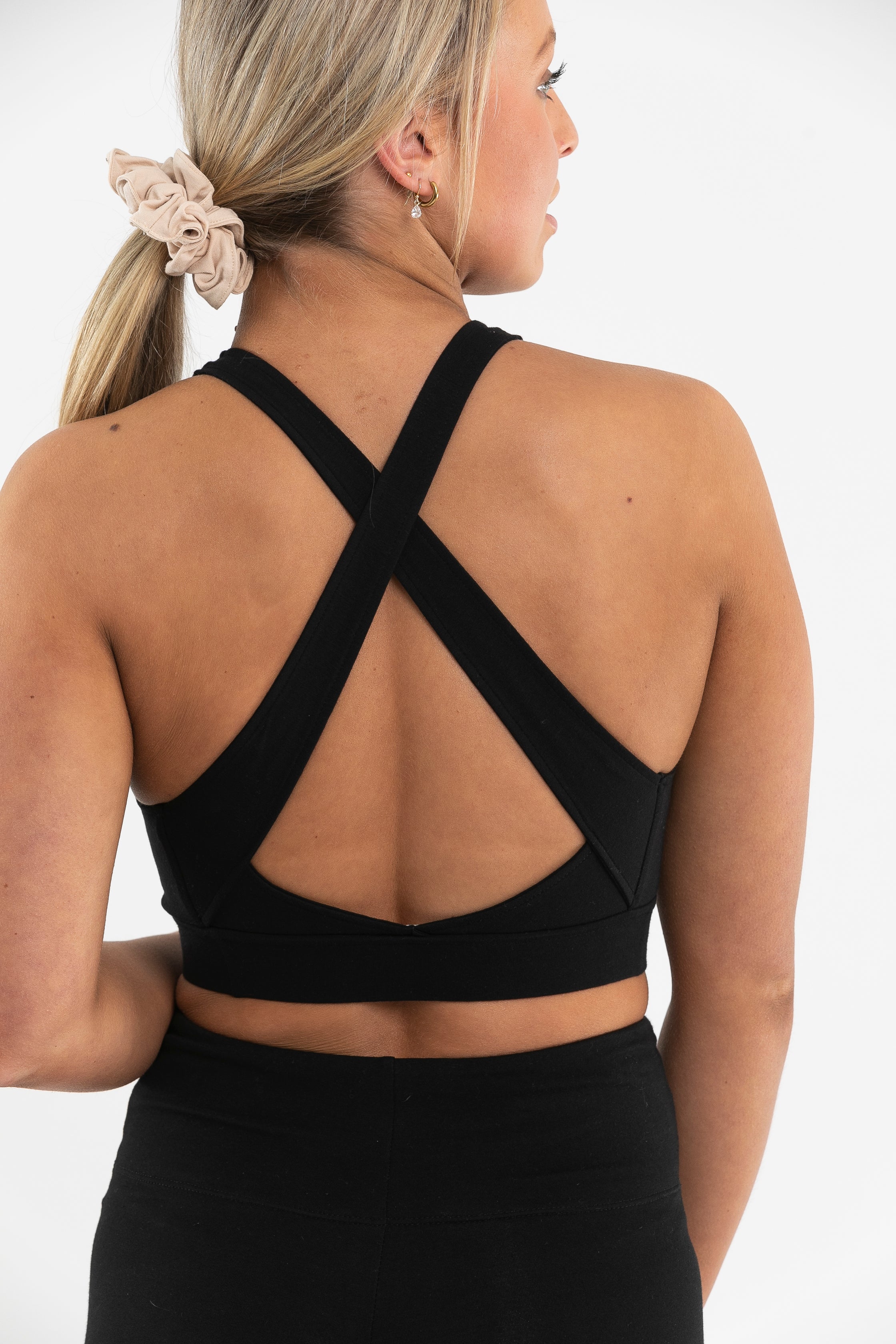 Cross Back Bra, Sustainable Yoga