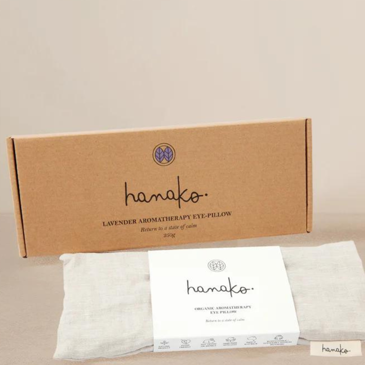 Hanako Lavender Eye Pillow _Luna &amp; Soul Australia