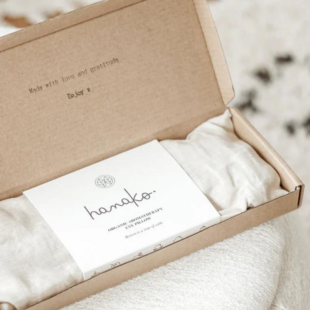 Hanako Lavender Eye Pillow _Luna &amp; Soul Australia