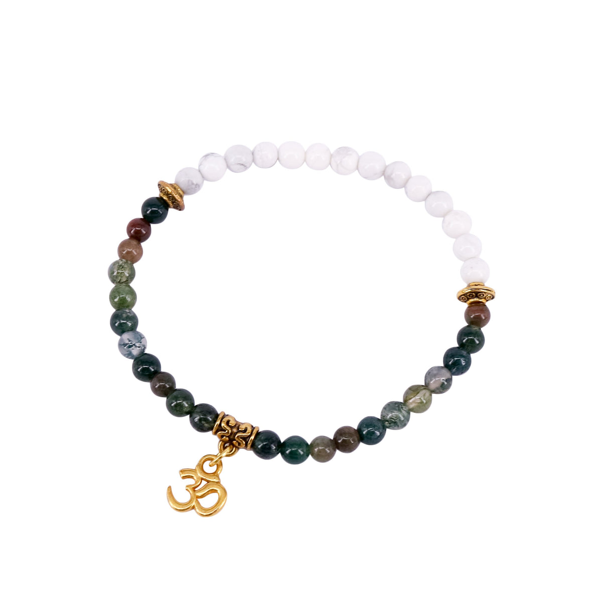 I am Fortunate Mala Bead Bracelet | Sustainable Yoga Wear Luna &amp; Soul