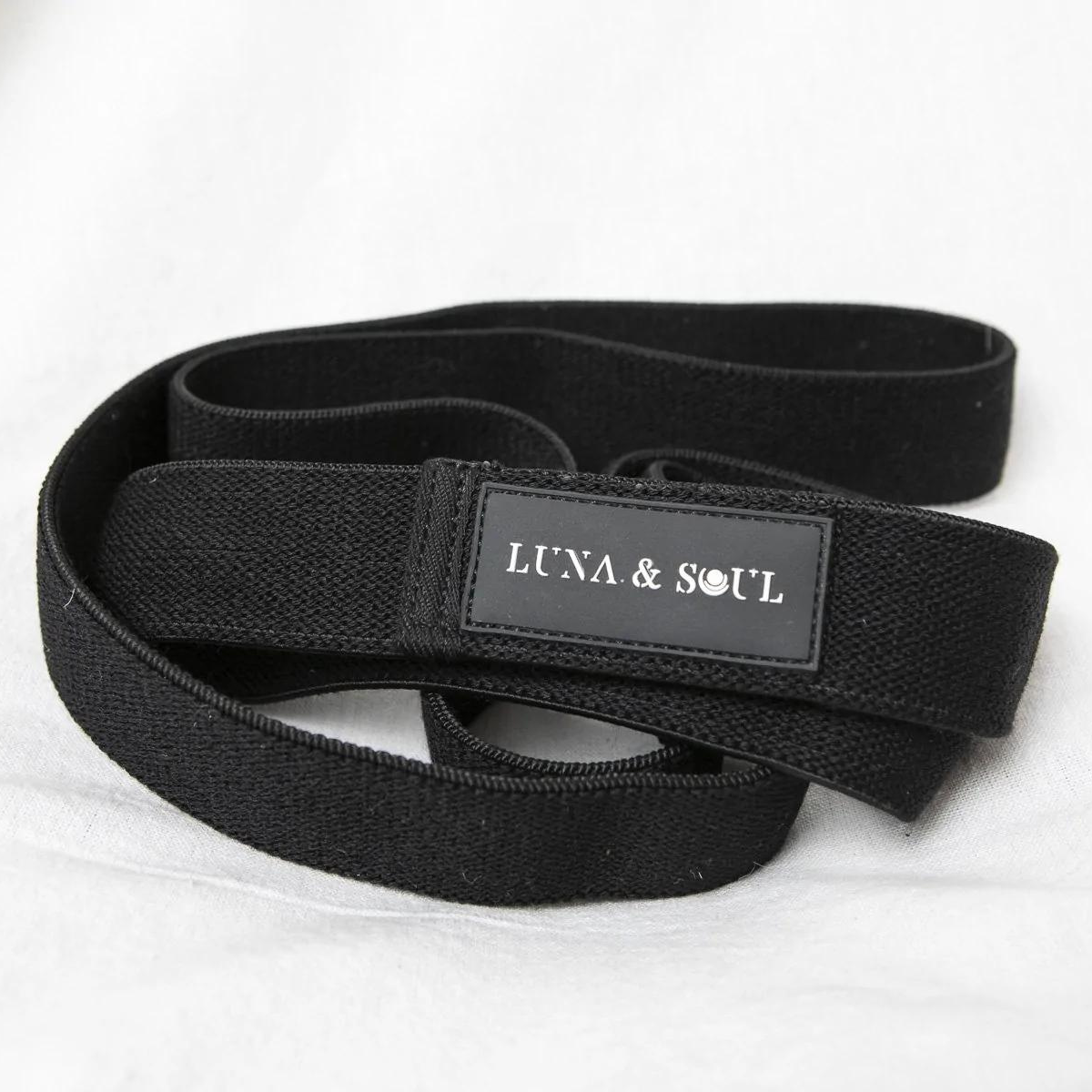 Black Fabric Resistant Band Heavy Resistant 