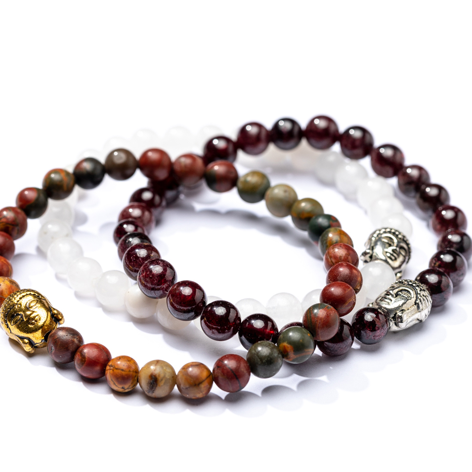 I am Passionate Mala Bead Bracelet | Sustainable Yoga Wear Australia Luna &amp; Soul 