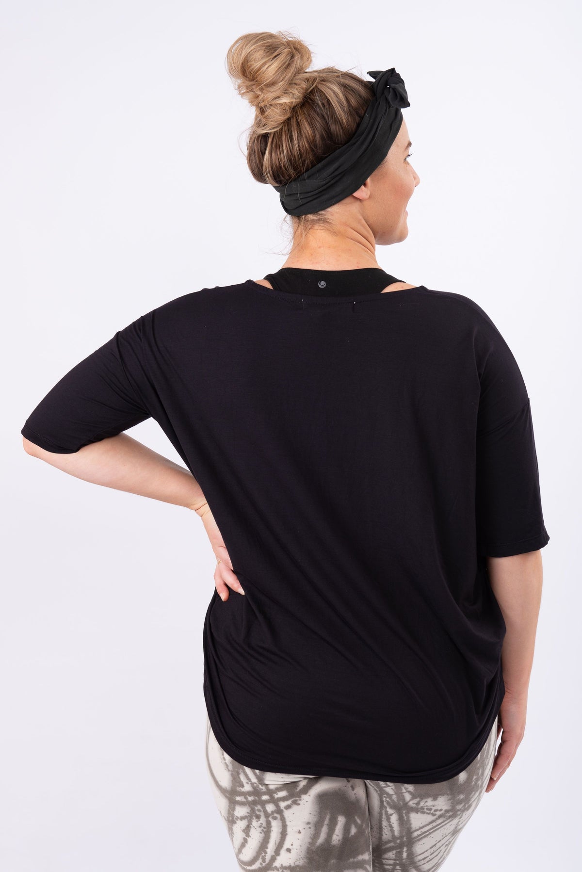 Organic Cotton Pleated T-Shirt - Luna &amp; Soul