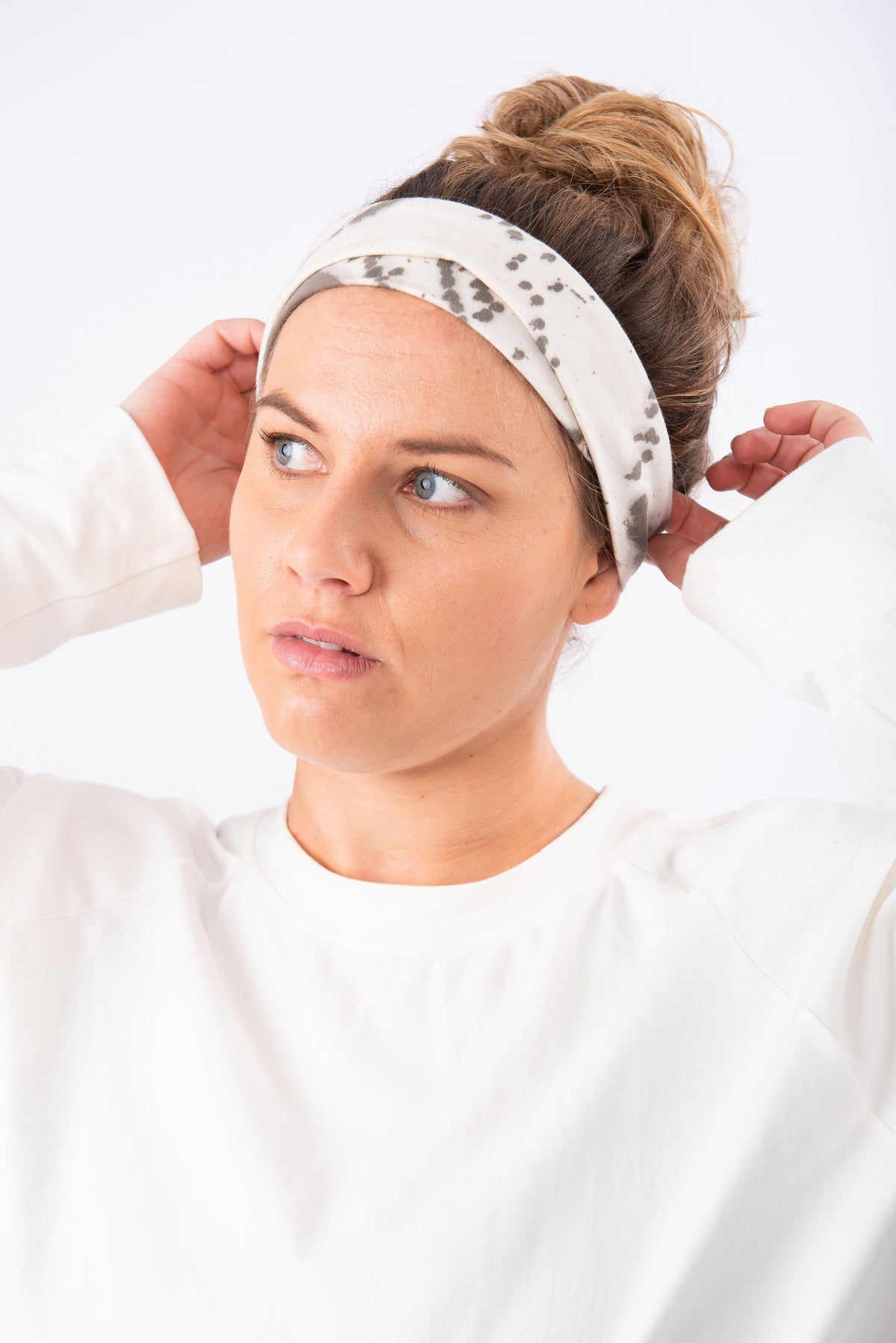 Organic Cotton Hair Tie  Headband - Luna &amp; Soul Eco-friendly Yoga &amp; Activewear